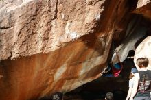 Bouldering in Hueco Tanks on 11/09/2019 with Blue Lizard Climbing and Yoga

Filename: SRM_20191109_1210090.jpg
Aperture: f/8.0
Shutter Speed: 1/250
Body: Canon EOS-1D Mark II
Lens: Canon EF 16-35mm f/2.8 L