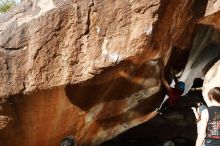 Bouldering in Hueco Tanks on 11/09/2019 with Blue Lizard Climbing and Yoga

Filename: SRM_20191109_1210190.jpg
Aperture: f/8.0
Shutter Speed: 1/250
Body: Canon EOS-1D Mark II
Lens: Canon EF 16-35mm f/2.8 L