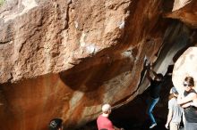 Bouldering in Hueco Tanks on 11/09/2019 with Blue Lizard Climbing and Yoga

Filename: SRM_20191109_1211380.jpg
Aperture: f/8.0
Shutter Speed: 1/250
Body: Canon EOS-1D Mark II
Lens: Canon EF 16-35mm f/2.8 L