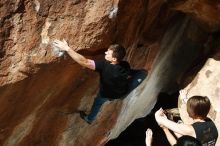 Bouldering in Hueco Tanks on 11/09/2019 with Blue Lizard Climbing and Yoga

Filename: SRM_20191109_1228050.jpg
Aperture: f/8.0
Shutter Speed: 1/250
Body: Canon EOS-1D Mark II
Lens: Canon EF 50mm f/1.8 II