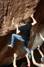 Bouldering in Hueco Tanks on 11/09/2019 with Blue Lizard Climbing and Yoga

Filename: SRM_20191109_1228130.jpg
Aperture: f/8.0
Shutter Speed: 1/250
Body: Canon EOS-1D Mark II
Lens: Canon EF 50mm f/1.8 II