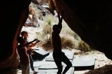 Bouldering in Hueco Tanks on 11/09/2019 with Blue Lizard Climbing and Yoga

Filename: SRM_20191109_1249240.jpg
Aperture: f/4.0
Shutter Speed: 1/2000
Body: Canon EOS-1D Mark II
Lens: Canon EF 50mm f/1.8 II