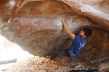 Bouldering in Hueco Tanks on 11/09/2019 with Blue Lizard Climbing and Yoga

Filename: SRM_20191109_1250130.jpg
Aperture: f/2.8
Shutter Speed: 1/320
Body: Canon EOS-1D Mark II
Lens: Canon EF 50mm f/1.8 II