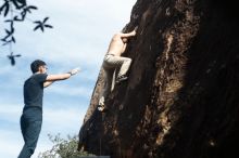 Bouldering in Hueco Tanks on 11/09/2019 with Blue Lizard Climbing and Yoga

Filename: SRM_20191109_1317240.jpg
Aperture: f/4.0
Shutter Speed: 1/1000
Body: Canon EOS-1D Mark II
Lens: Canon EF 50mm f/1.8 II