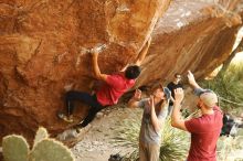 Bouldering in Hueco Tanks on 11/09/2019 with Blue Lizard Climbing and Yoga

Filename: SRM_20191109_1441140.jpg
Aperture: f/4.0
Shutter Speed: 1/200
Body: Canon EOS-1D Mark II
Lens: Canon EF 50mm f/1.8 II