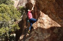 Bouldering in Hueco Tanks on 11/09/2019 with Blue Lizard Climbing and Yoga

Filename: SRM_20191109_1522590.jpg
Aperture: f/4.0
Shutter Speed: 1/1000
Body: Canon EOS-1D Mark II
Lens: Canon EF 50mm f/1.8 II