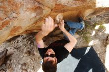 Bouldering in Hueco Tanks on 11/09/2019 with Blue Lizard Climbing and Yoga

Filename: SRM_20191109_1536310.jpg
Aperture: f/5.6
Shutter Speed: 1/200
Body: Canon EOS-1D Mark II
Lens: Canon EF 16-35mm f/2.8 L