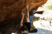 Bouldering in Hueco Tanks on 11/09/2019 with Blue Lizard Climbing and Yoga

Filename: SRM_20191109_1537530.jpg
Aperture: f/5.6
Shutter Speed: 1/500
Body: Canon EOS-1D Mark II
Lens: Canon EF 16-35mm f/2.8 L