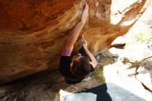 Bouldering in Hueco Tanks on 11/09/2019 with Blue Lizard Climbing and Yoga

Filename: SRM_20191109_1538020.jpg
Aperture: f/5.6
Shutter Speed: 1/320
Body: Canon EOS-1D Mark II
Lens: Canon EF 16-35mm f/2.8 L