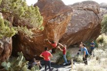 Bouldering in Hueco Tanks on 11/09/2019 with Blue Lizard Climbing and Yoga

Filename: SRM_20191109_1556130.jpg
Aperture: f/5.6
Shutter Speed: 1/400
Body: Canon EOS-1D Mark II
Lens: Canon EF 16-35mm f/2.8 L