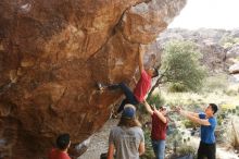 Bouldering in Hueco Tanks on 11/09/2019 with Blue Lizard Climbing and Yoga

Filename: SRM_20191109_1559090.jpg
Aperture: f/5.6
Shutter Speed: 1/320
Body: Canon EOS-1D Mark II
Lens: Canon EF 16-35mm f/2.8 L