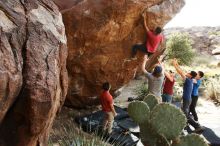 Bouldering in Hueco Tanks on 11/09/2019 with Blue Lizard Climbing and Yoga

Filename: SRM_20191109_1559180.jpg
Aperture: f/5.6
Shutter Speed: 1/320
Body: Canon EOS-1D Mark II
Lens: Canon EF 16-35mm f/2.8 L