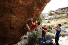 Bouldering in Hueco Tanks on 11/09/2019 with Blue Lizard Climbing and Yoga

Filename: SRM_20191109_1602000.jpg
Aperture: f/5.6
Shutter Speed: 1/400
Body: Canon EOS-1D Mark II
Lens: Canon EF 16-35mm f/2.8 L