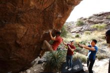 Bouldering in Hueco Tanks on 11/09/2019 with Blue Lizard Climbing and Yoga

Filename: SRM_20191109_1602020.jpg
Aperture: f/5.6
Shutter Speed: 1/400
Body: Canon EOS-1D Mark II
Lens: Canon EF 16-35mm f/2.8 L