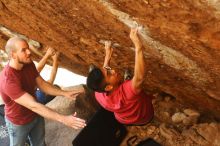 Bouldering in Hueco Tanks on 11/09/2019 with Blue Lizard Climbing and Yoga

Filename: SRM_20191109_1705410.jpg
Aperture: f/4.0
Shutter Speed: 1/250
Body: Canon EOS-1D Mark II
Lens: Canon EF 50mm f/1.8 II