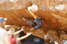 Bouldering in Hueco Tanks on 11/09/2019 with Blue Lizard Climbing and Yoga

Filename: SRM_20191109_1708330.jpg
Aperture: f/4.0
Shutter Speed: 1/250
Body: Canon EOS-1D Mark II
Lens: Canon EF 50mm f/1.8 II