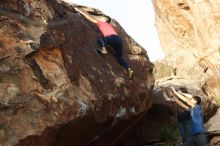 Bouldering in Hueco Tanks on 11/09/2019 with Blue Lizard Climbing and Yoga

Filename: SRM_20191109_1743150.jpg
Aperture: f/4.0
Shutter Speed: 1/1000
Body: Canon EOS-1D Mark II
Lens: Canon EF 50mm f/1.8 II