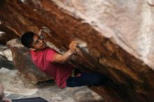 Bouldering in Hueco Tanks on 11/09/2019 with Blue Lizard Climbing and Yoga

Filename: SRM_20191109_1808010.jpg
Aperture: f/1.8
Shutter Speed: 1/200
Body: Canon EOS-1D Mark II
Lens: Canon EF 50mm f/1.8 II