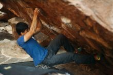 Bouldering in Hueco Tanks on 11/09/2019 with Blue Lizard Climbing and Yoga

Filename: SRM_20191109_1812520.jpg
Aperture: f/1.8
Shutter Speed: 1/100
Body: Canon EOS-1D Mark II
Lens: Canon EF 50mm f/1.8 II