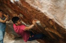 Bouldering in Hueco Tanks on 11/09/2019 with Blue Lizard Climbing and Yoga

Filename: SRM_20191109_1814260.jpg
Aperture: f/1.8
Shutter Speed: 1/80
Body: Canon EOS-1D Mark II
Lens: Canon EF 50mm f/1.8 II