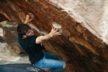 Bouldering in Hueco Tanks on 11/09/2019 with Blue Lizard Climbing and Yoga

Filename: SRM_20191109_1815540.jpg
Aperture: f/1.8
Shutter Speed: 1/60
Body: Canon EOS-1D Mark II
Lens: Canon EF 50mm f/1.8 II