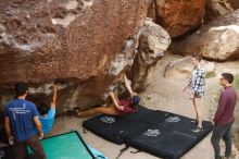 Bouldering in Hueco Tanks on 11/10/2019 with Blue Lizard Climbing and Yoga

Filename: SRM_20191110_1053120.jpg
Aperture: f/8.0
Shutter Speed: 1/125
Body: Canon EOS-1D Mark II
Lens: Canon EF 16-35mm f/2.8 L