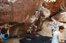 Bouldering in Hueco Tanks on 11/10/2019 with Blue Lizard Climbing and Yoga

Filename: SRM_20191110_1055270.jpg
Aperture: f/5.6
Shutter Speed: 1/400
Body: Canon EOS-1D Mark II
Lens: Canon EF 16-35mm f/2.8 L