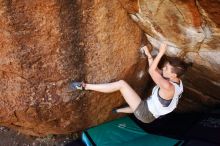 Bouldering in Hueco Tanks on 11/10/2019 with Blue Lizard Climbing and Yoga

Filename: SRM_20191110_1245560.jpg
Aperture: f/5.6
Shutter Speed: 1/250
Body: Canon EOS-1D Mark II
Lens: Canon EF 16-35mm f/2.8 L