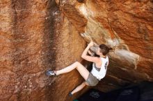 Bouldering in Hueco Tanks on 11/10/2019 with Blue Lizard Climbing and Yoga

Filename: SRM_20191110_1246390.jpg
Aperture: f/5.6
Shutter Speed: 1/250
Body: Canon EOS-1D Mark II
Lens: Canon EF 16-35mm f/2.8 L