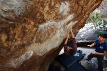 Bouldering in Hueco Tanks on 11/10/2019 with Blue Lizard Climbing and Yoga

Filename: SRM_20191110_1340000.jpg
Aperture: f/4.5
Shutter Speed: 1/250
Body: Canon EOS-1D Mark II
Lens: Canon EF 16-35mm f/2.8 L