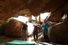 Bouldering in Hueco Tanks on 11/10/2019 with Blue Lizard Climbing and Yoga

Filename: SRM_20191110_1441240.jpg
Aperture: f/5.6
Shutter Speed: 1/640
Body: Canon EOS-1D Mark II
Lens: Canon EF 16-35mm f/2.8 L