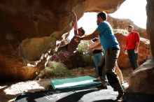 Bouldering in Hueco Tanks on 11/10/2019 with Blue Lizard Climbing and Yoga

Filename: SRM_20191110_1443240.jpg
Aperture: f/5.6
Shutter Speed: 1/200
Body: Canon EOS-1D Mark II
Lens: Canon EF 16-35mm f/2.8 L