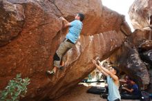 Bouldering in Hueco Tanks on 11/10/2019 with Blue Lizard Climbing and Yoga

Filename: SRM_20191110_1502210.jpg
Aperture: f/4.5
Shutter Speed: 1/500
Body: Canon EOS-1D Mark II
Lens: Canon EF 16-35mm f/2.8 L