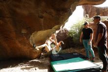 Bouldering in Hueco Tanks on 11/10/2019 with Blue Lizard Climbing and Yoga

Filename: SRM_20191110_1506450.jpg
Aperture: f/5.6
Shutter Speed: 1/320
Body: Canon EOS-1D Mark II
Lens: Canon EF 16-35mm f/2.8 L