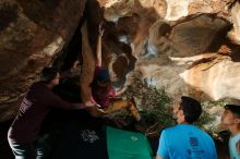 Bouldering in Hueco Tanks on 11/10/2019 with Blue Lizard Climbing and Yoga

Filename: SRM_20191110_1633450.jpg
Aperture: f/8.0
Shutter Speed: 1/250
Body: Canon EOS-1D Mark II
Lens: Canon EF 16-35mm f/2.8 L