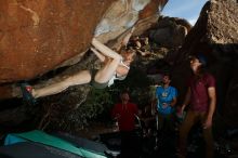 Bouldering in Hueco Tanks on 11/10/2019 with Blue Lizard Climbing and Yoga

Filename: SRM_20191110_1652120.jpg
Aperture: f/8.0
Shutter Speed: 1/250
Body: Canon EOS-1D Mark II
Lens: Canon EF 16-35mm f/2.8 L