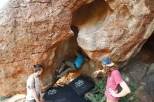 Bouldering in Hueco Tanks on 11/10/2019 with Blue Lizard Climbing and Yoga

Filename: SRM_20191110_1747560.jpg
Aperture: f/2.8
Shutter Speed: 1/160
Body: Canon EOS-1D Mark II
Lens: Canon EF 16-35mm f/2.8 L