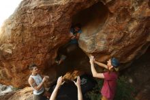 Bouldering in Hueco Tanks on 11/10/2019 with Blue Lizard Climbing and Yoga

Filename: SRM_20191110_1748590.jpg
Aperture: f/2.8
Shutter Speed: 1/400
Body: Canon EOS-1D Mark II
Lens: Canon EF 16-35mm f/2.8 L