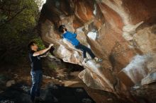 Bouldering in Hueco Tanks on 11/17/2019 with Blue Lizard Climbing and Yoga

Filename: SRM_20191117_1201380.jpg
Aperture: f/8.0
Shutter Speed: 1/250
Body: Canon EOS-1D Mark II
Lens: Canon EF 16-35mm f/2.8 L