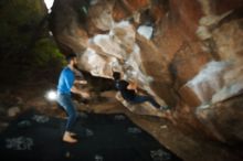 Bouldering in Hueco Tanks on 11/17/2019 with Blue Lizard Climbing and Yoga

Filename: SRM_20191117_1204060.jpg
Aperture: f/8.0
Shutter Speed: 1/250
Body: Canon EOS-1D Mark II
Lens: Canon EF 16-35mm f/2.8 L