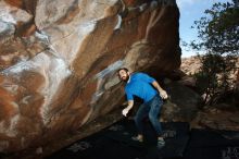 Bouldering in Hueco Tanks on 11/17/2019 with Blue Lizard Climbing and Yoga

Filename: SRM_20191117_1218420.jpg
Aperture: f/8.0
Shutter Speed: 1/250
Body: Canon EOS-1D Mark II
Lens: Canon EF 16-35mm f/2.8 L