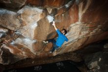 Bouldering in Hueco Tanks on 11/17/2019 with Blue Lizard Climbing and Yoga

Filename: SRM_20191117_1228190.jpg
Aperture: f/8.0
Shutter Speed: 1/250
Body: Canon EOS-1D Mark II
Lens: Canon EF 16-35mm f/2.8 L