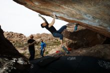 Bouldering in Hueco Tanks on 11/17/2019 with Blue Lizard Climbing and Yoga

Filename: SRM_20191117_1308510.jpg
Aperture: f/8.0
Shutter Speed: 1/250
Body: Canon EOS-1D Mark II
Lens: Canon EF 16-35mm f/2.8 L