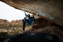 Bouldering in Hueco Tanks on 11/17/2019 with Blue Lizard Climbing and Yoga

Filename: SRM_20191117_1311560.jpg
Aperture: f/8.0
Shutter Speed: 1/250
Body: Canon EOS-1D Mark II
Lens: Canon EF 16-35mm f/2.8 L
