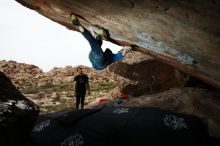 Bouldering in Hueco Tanks on 11/17/2019 with Blue Lizard Climbing and Yoga

Filename: SRM_20191117_1312000.jpg
Aperture: f/8.0
Shutter Speed: 1/250
Body: Canon EOS-1D Mark II
Lens: Canon EF 16-35mm f/2.8 L