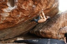 Bouldering in Hueco Tanks on 11/17/2019 with Blue Lizard Climbing and Yoga

Filename: SRM_20191117_1352520.jpg
Aperture: f/8.0
Shutter Speed: 1/250
Body: Canon EOS-1D Mark II
Lens: Canon EF 16-35mm f/2.8 L