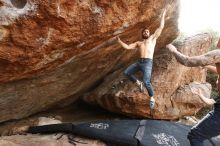 Bouldering in Hueco Tanks on 11/17/2019 with Blue Lizard Climbing and Yoga

Filename: SRM_20191117_1352550.jpg
Aperture: f/8.0
Shutter Speed: 1/250
Body: Canon EOS-1D Mark II
Lens: Canon EF 16-35mm f/2.8 L