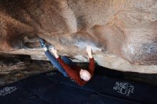 Bouldering in Hueco Tanks on 11/17/2019 with Blue Lizard Climbing and Yoga

Filename: SRM_20191117_1557500.jpg
Aperture: f/5.0
Shutter Speed: 1/250
Body: Canon EOS-1D Mark II
Lens: Canon EF 16-35mm f/2.8 L