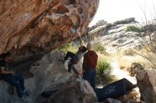 Bouldering in Hueco Tanks on 11/18/2019 with Blue Lizard Climbing and Yoga

Filename: SRM_20191118_1138290.jpg
Aperture: f/2.8
Shutter Speed: 1/250
Body: Canon EOS-1D Mark II
Lens: Canon EF 50mm f/1.8 II