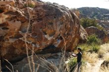 Bouldering in Hueco Tanks on 11/18/2019 with Blue Lizard Climbing and Yoga

Filename: SRM_20191118_1143250.jpg
Aperture: f/5.6
Shutter Speed: 1/250
Body: Canon EOS-1D Mark II
Lens: Canon EF 50mm f/1.8 II